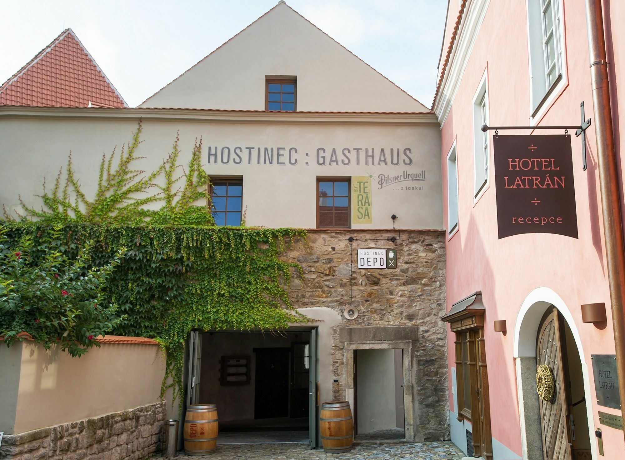 Hotel Latran Czeski Krumlow Zewnętrze zdjęcie